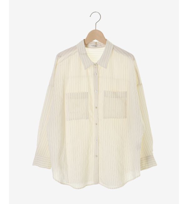  「シアー2WAYオーバーシャツ」|シャツ・ブラウス|