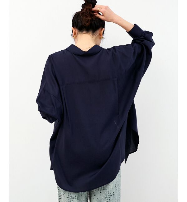  「シアー2WAYオーバーシャツ」|シャツ・ブラウス|