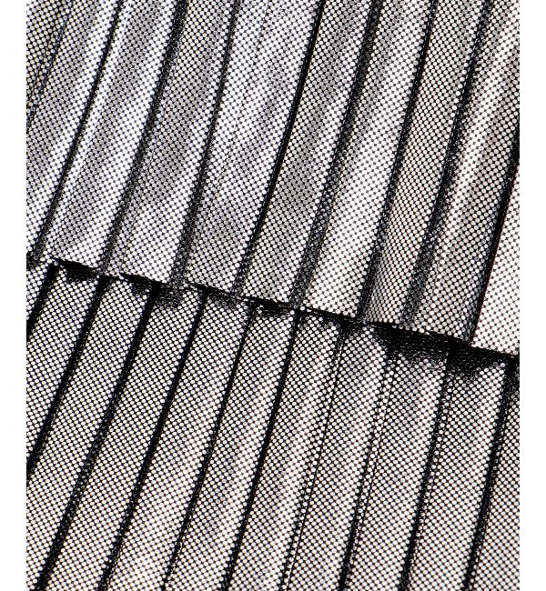 MAJESTICLEGON「シャイニープリーツミニバッグ」|ハンドバッグ|