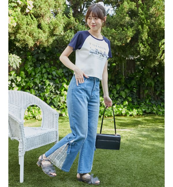  「ラグランネコチャンTシャツ」|Tシャツ・カットソー|