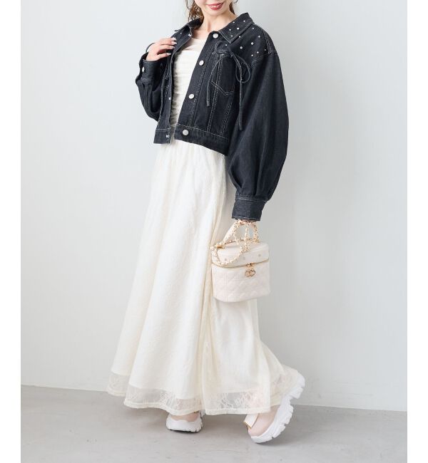  「ダブルリボン厚底スニーカー」|スニーカー|