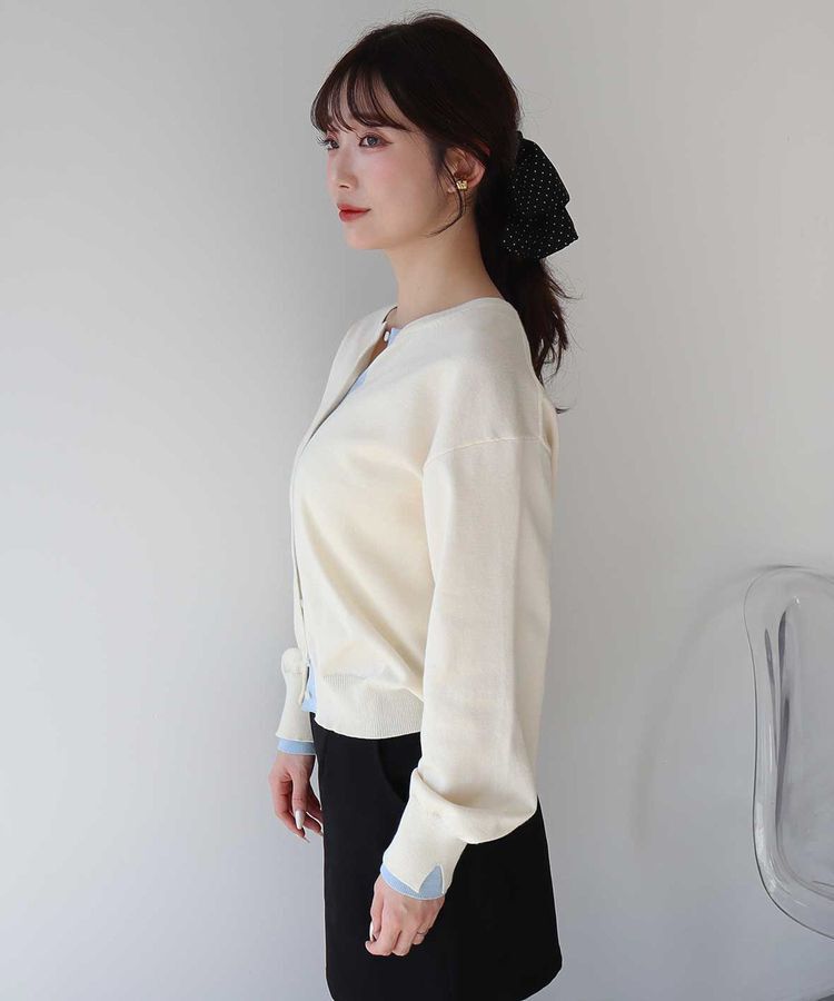 earth music&ecology「【UVカット】カラーコンビニットカーディガン」|カーディガン|
