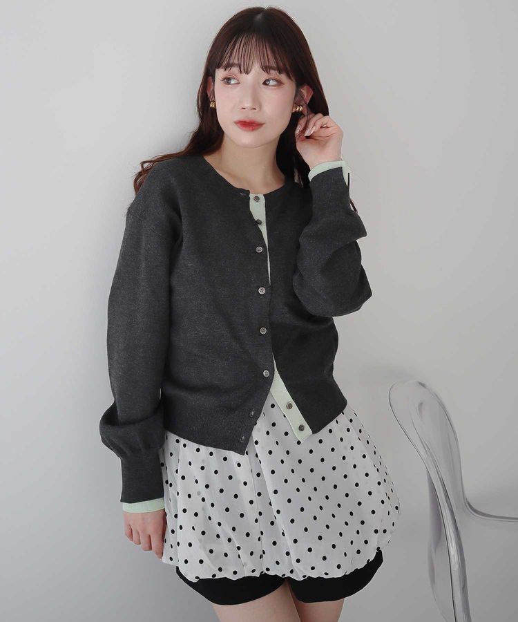 earth music&ecology「【UVカット】カラーコンビニットカーディガン」|カーディガン|