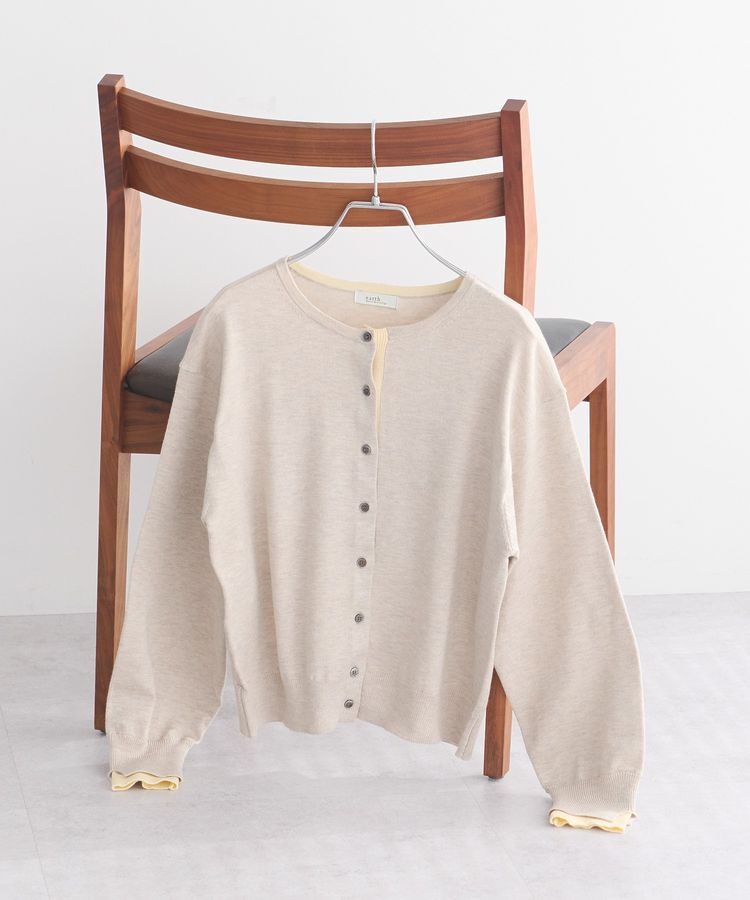 earth music&ecology「【UVカット】カラーコンビニットカーディガン」|カーディガン|