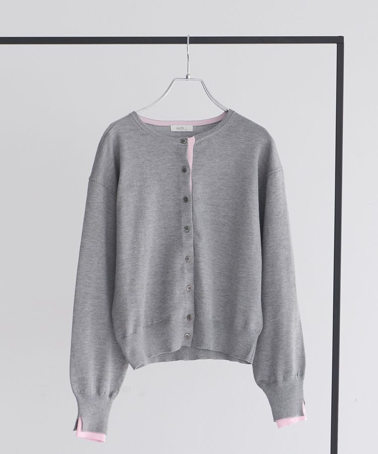 earth music&ecology「【UVカット】カラーコンビニットカーディガン」|カーディガン|