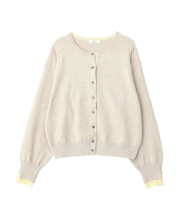 earth music&ecology「【UVカット】カラーコンビニットカーディガン」|カーディガン|