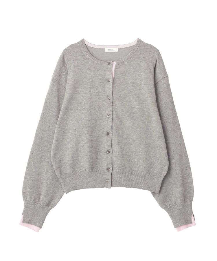 earth music&ecology「【UVカット】カラーコンビニットカーディガン」|カーディガン|
