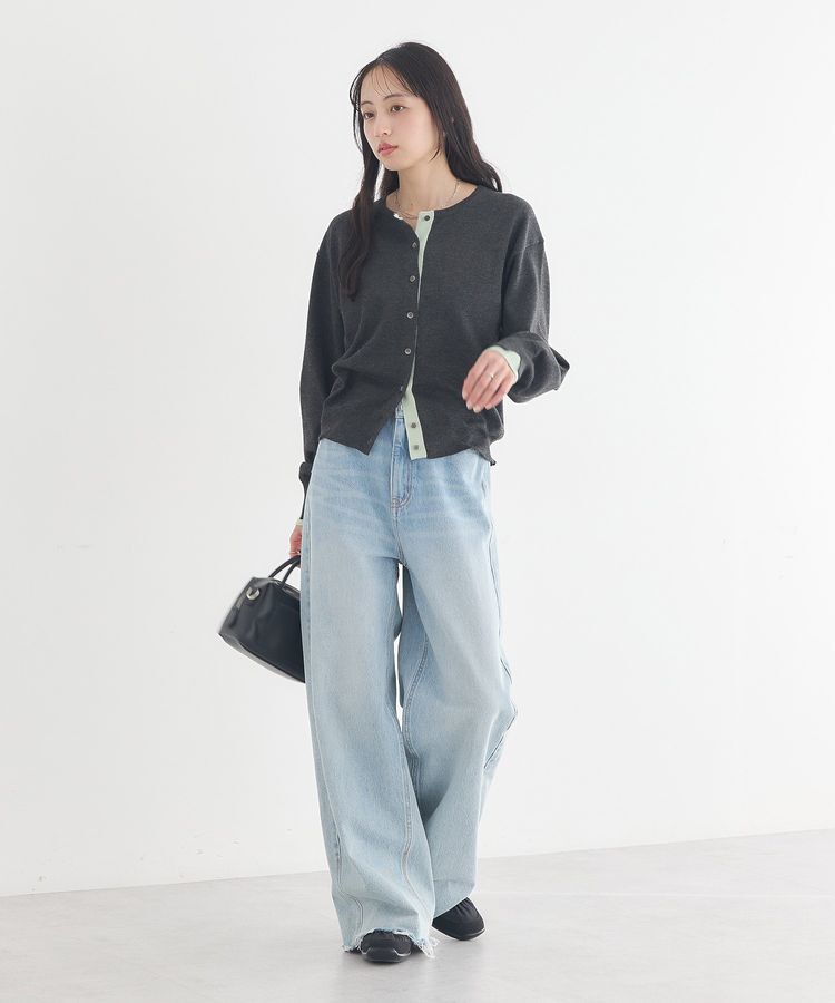 earth music&ecology「【UVカット】カラーコンビニットカーディガン」|カーディガン|