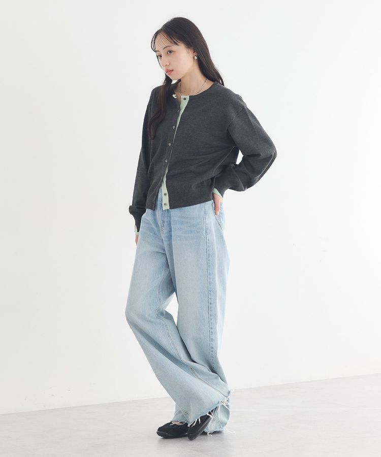 earth music&ecology「【UVカット】カラーコンビニットカーディガン」|カーディガン|