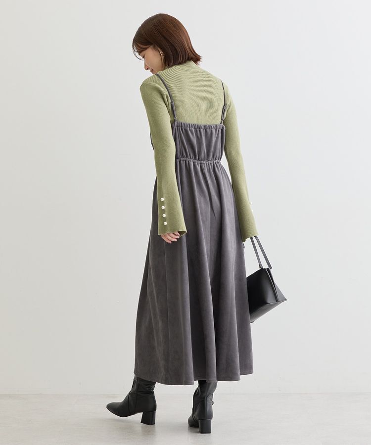 Green Parks「・SUGAR SPOON スエードポンチキャミワンピ」|ワンピース|