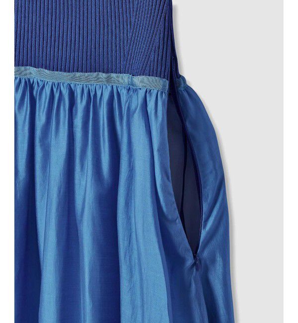 allureville「ニットコンビシアオーガンワンピース」|ワンピース|