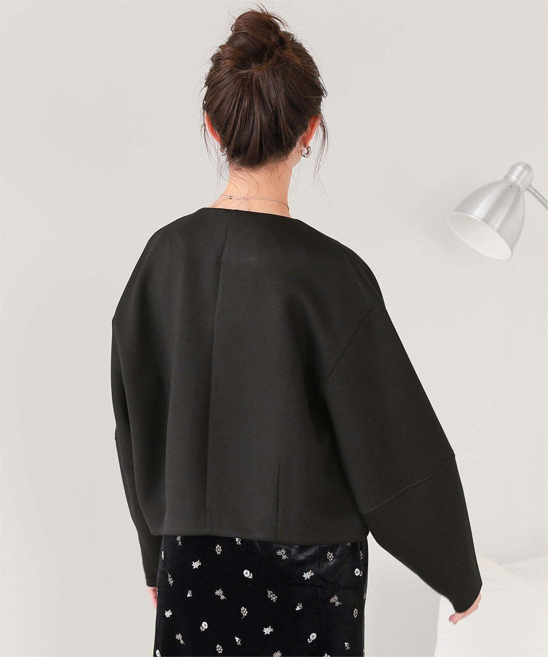 titivate「コクーンスリーブブルゾン」|ブルゾン・スタジャン|