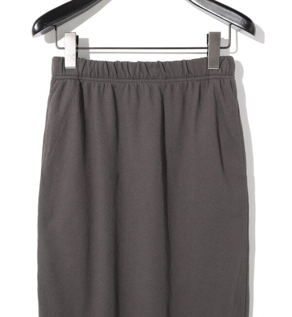 MIDIUMISOLID「MIDIUMISOLID for Ladies スウェットフレアロングスカート」|スカート|