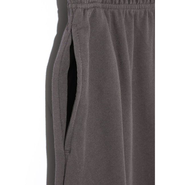 MIDIUMISOLID「MIDIUMISOLID for Ladies スウェットフレアロングスカート」|スカート|