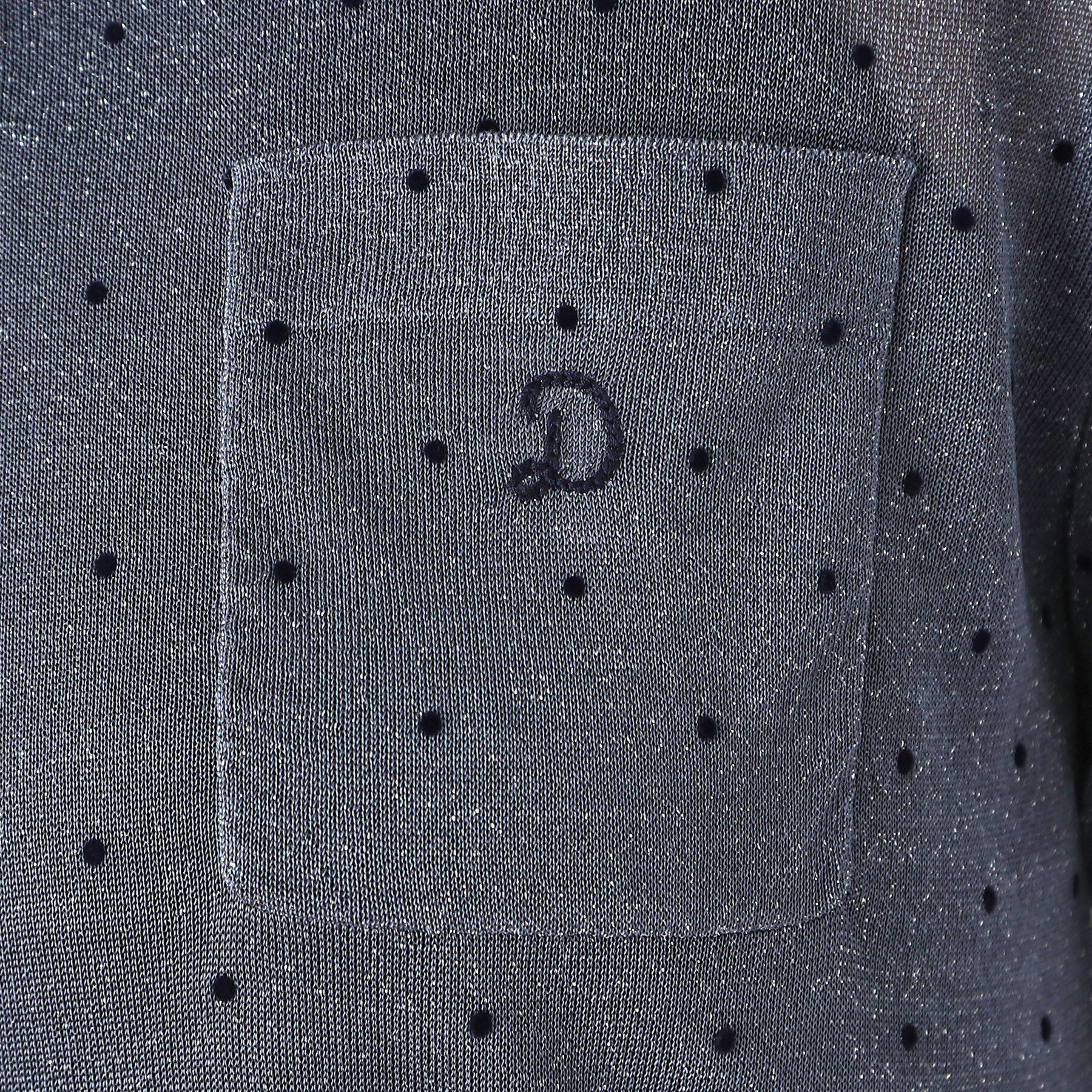 DRESSTERIOR「【大人百花春号掲載 モデル美香さん着用】ドットシアーポロニット」|ポロシャツ|