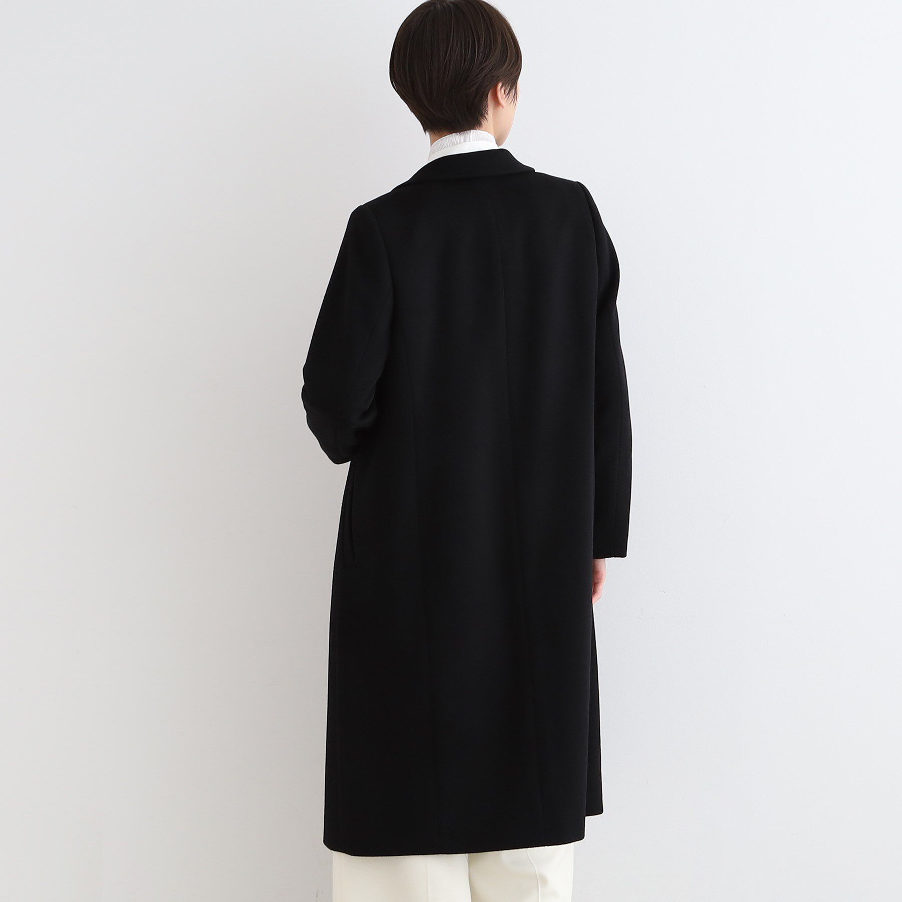 INDIVI「【定番人気！/名品コート/日本製】ウール100%チェスターコート」|チェスターコート|