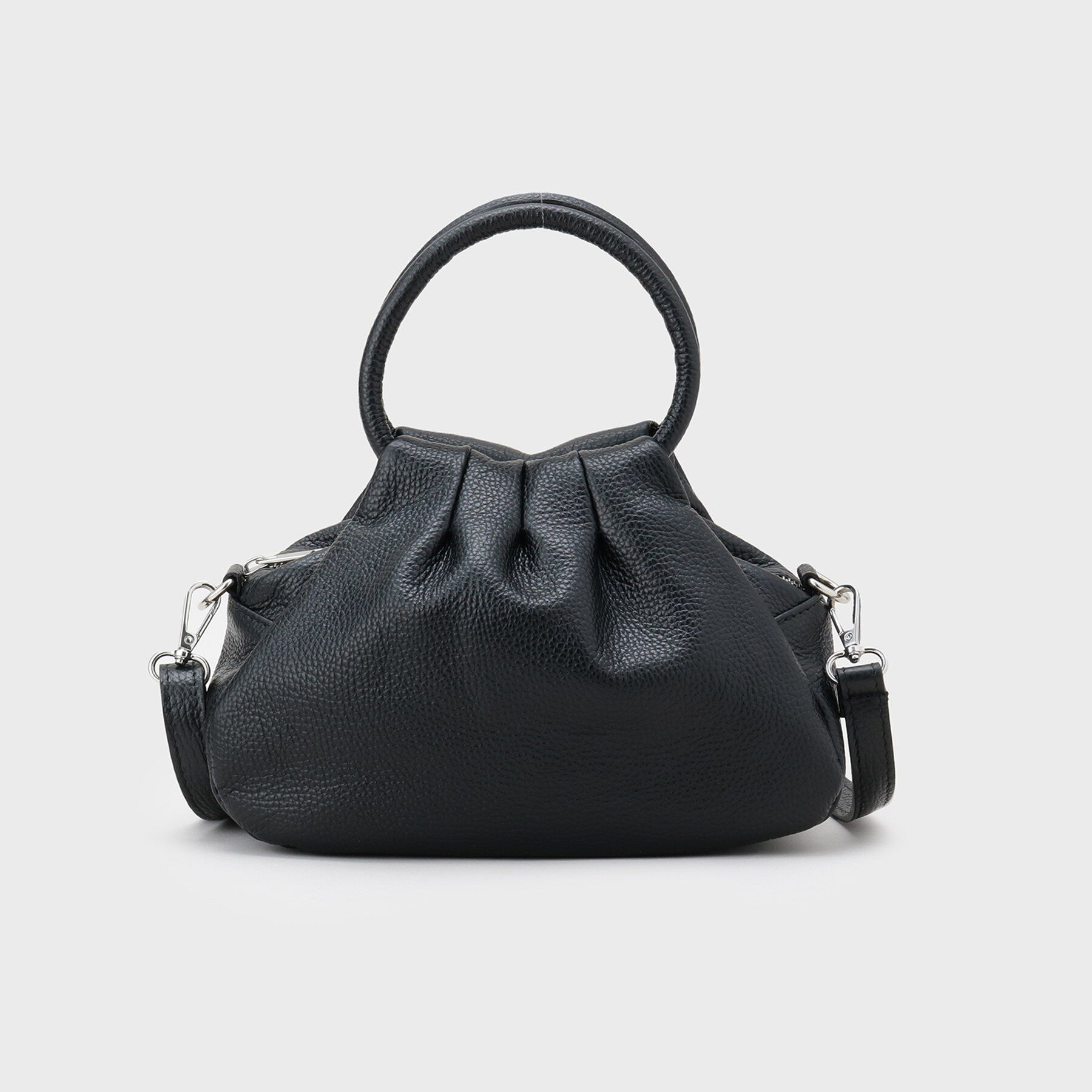 GALLEST「【MILLELA FIRENZE】ギャザーレザーハンドバッグ」|ハンドバッグ|