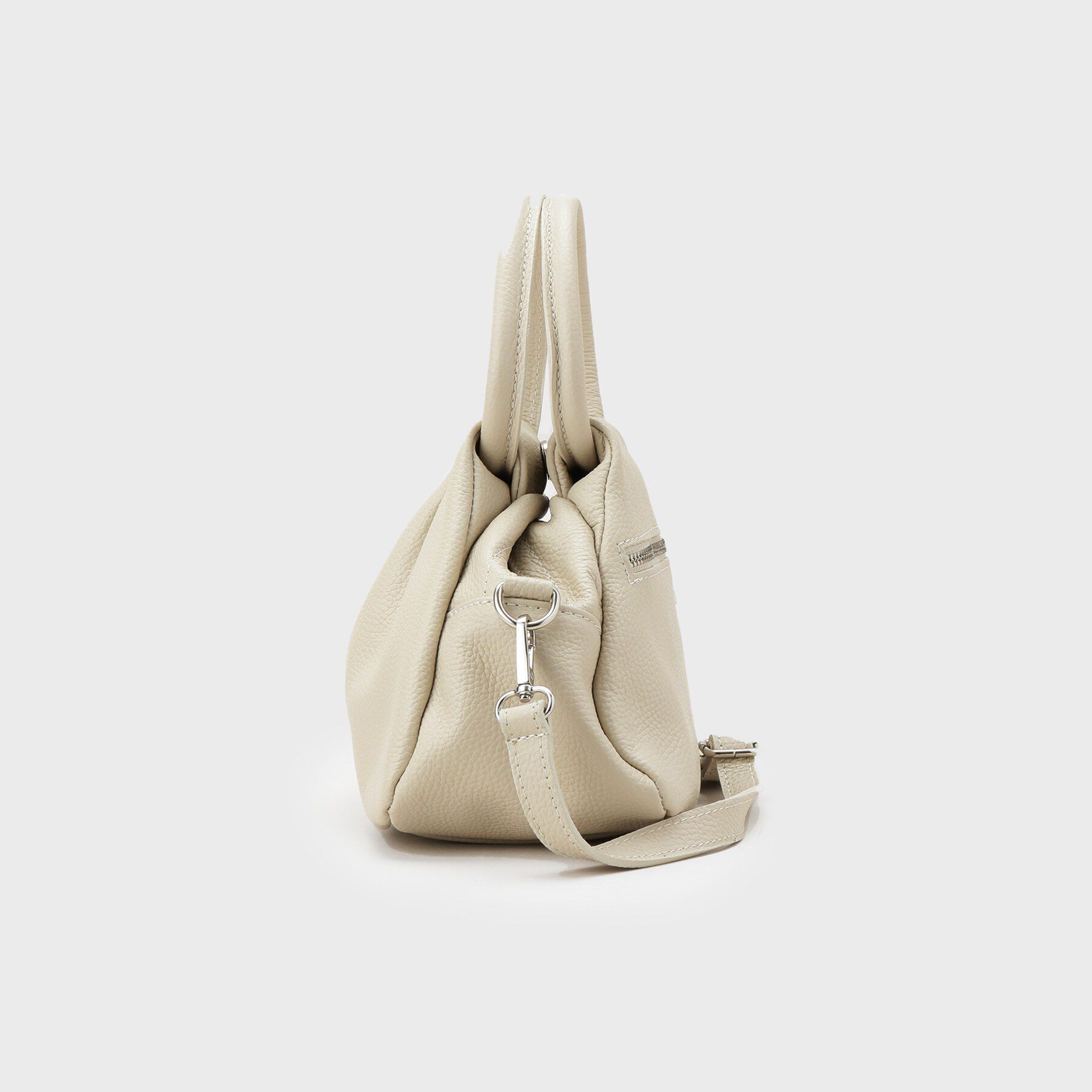 GALLEST「【MILLELA FIRENZE】ギャザーレザーハンドバッグ」|ハンドバッグ|