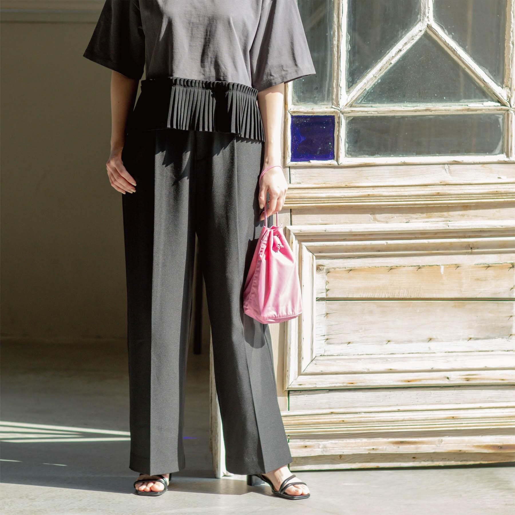 OPAQUE.CLIP「美脚ストレッチストレートワイドパンツ【洗濯機OK】」|その他|