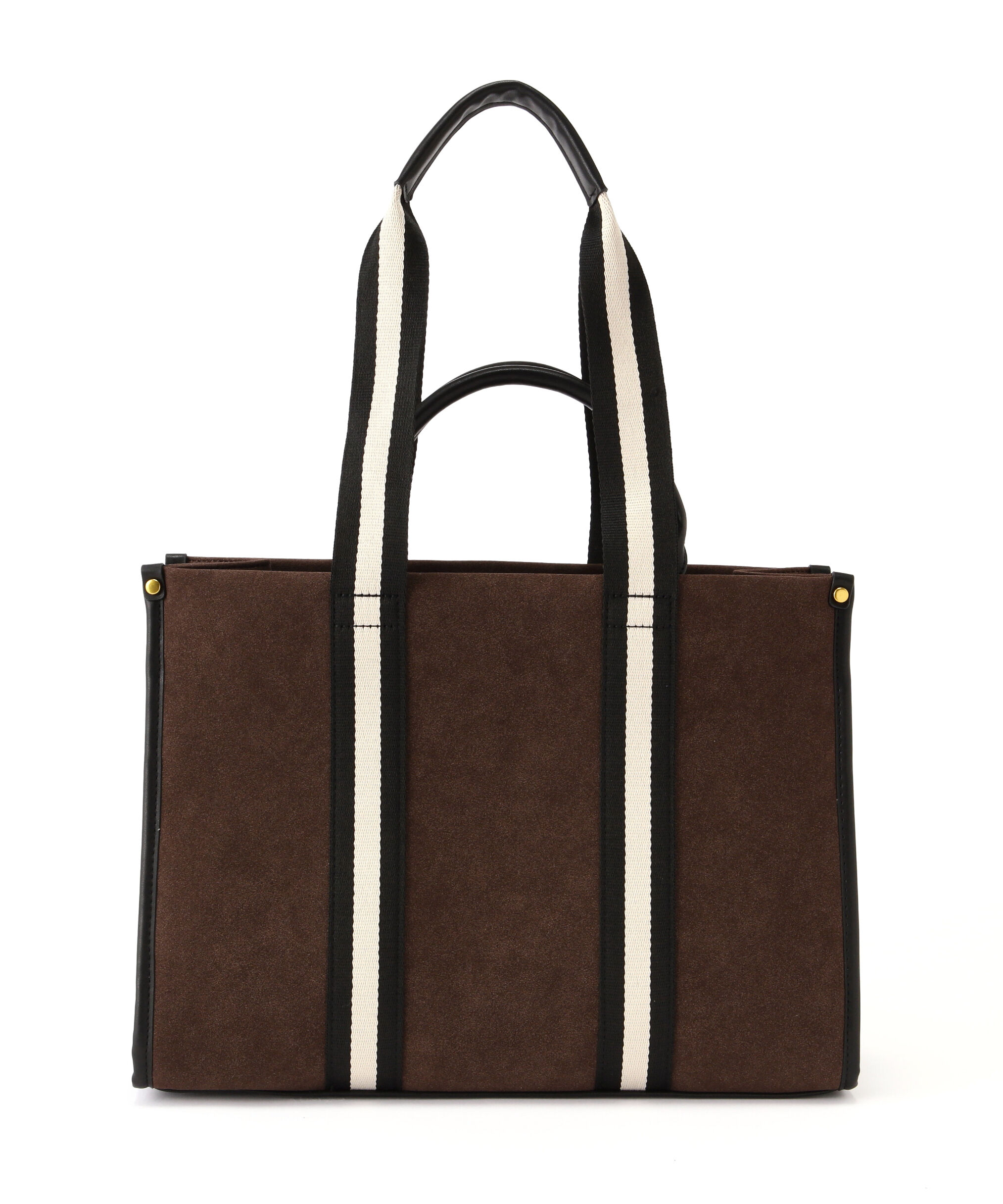  「スウェードタッチ2wayテープトートバッグ」|トートバッグ|