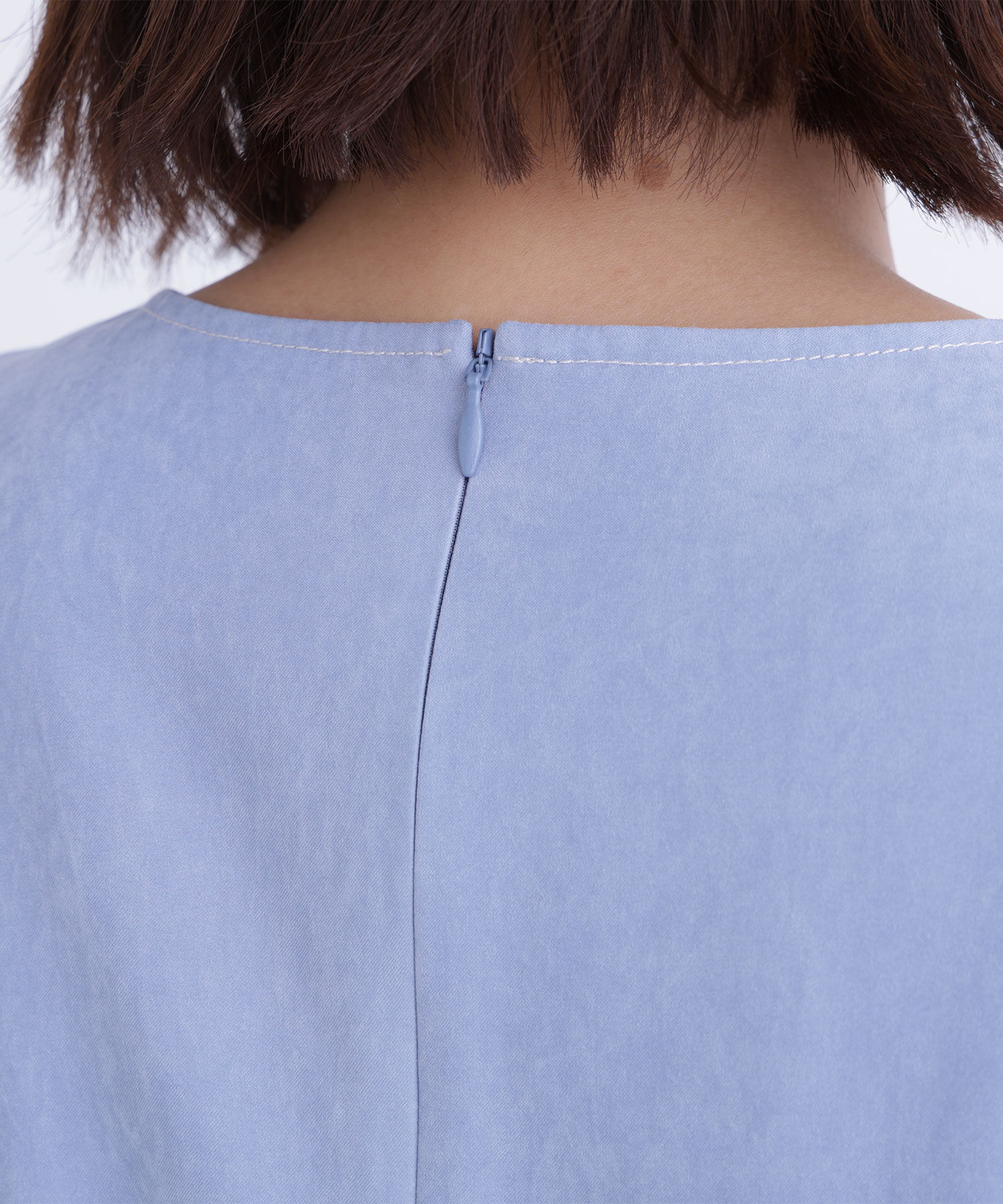  「バイカラーステッチワンピース」|ワンピース|