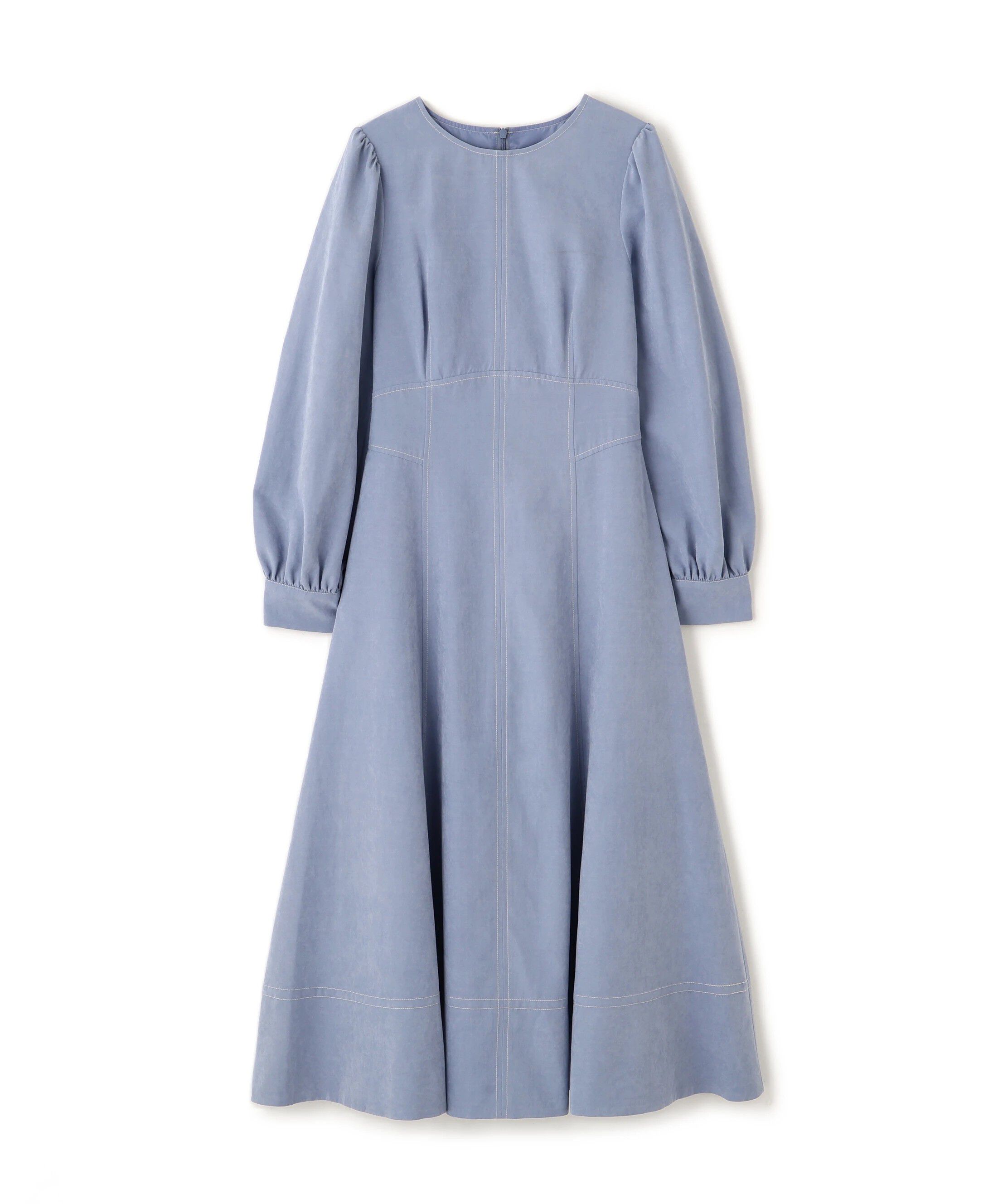  「バイカラーステッチワンピース」|ワンピース|