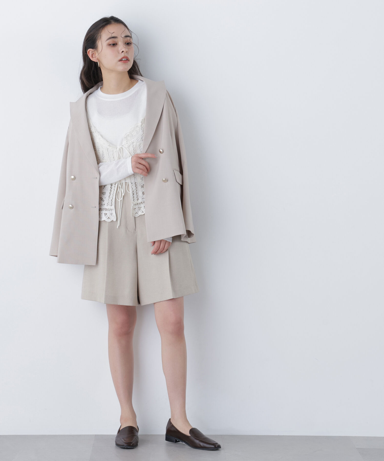  「〈N.〉タックキュロットパンツ」|その他|