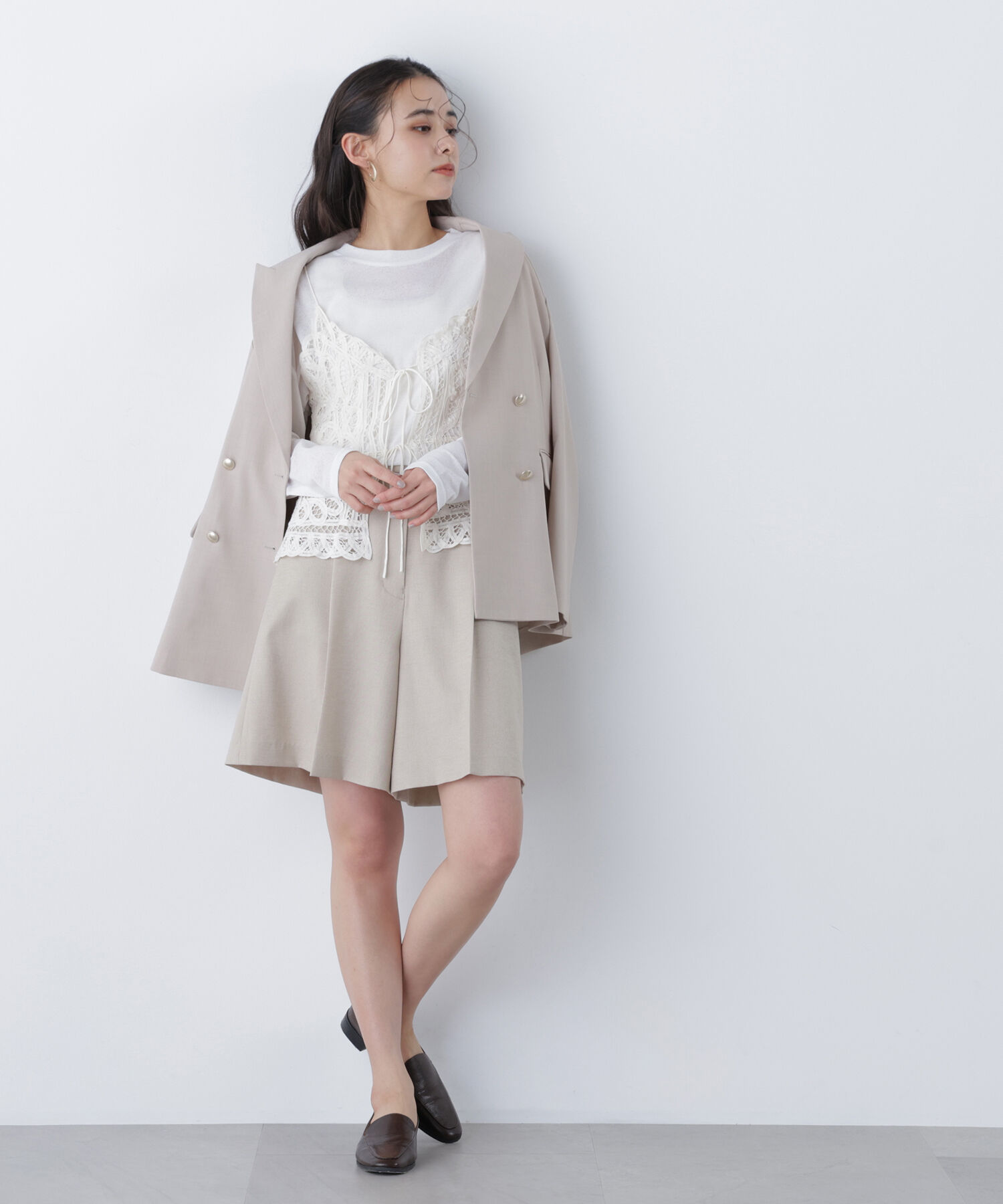  「〈N.〉タックキュロットパンツ」|その他|