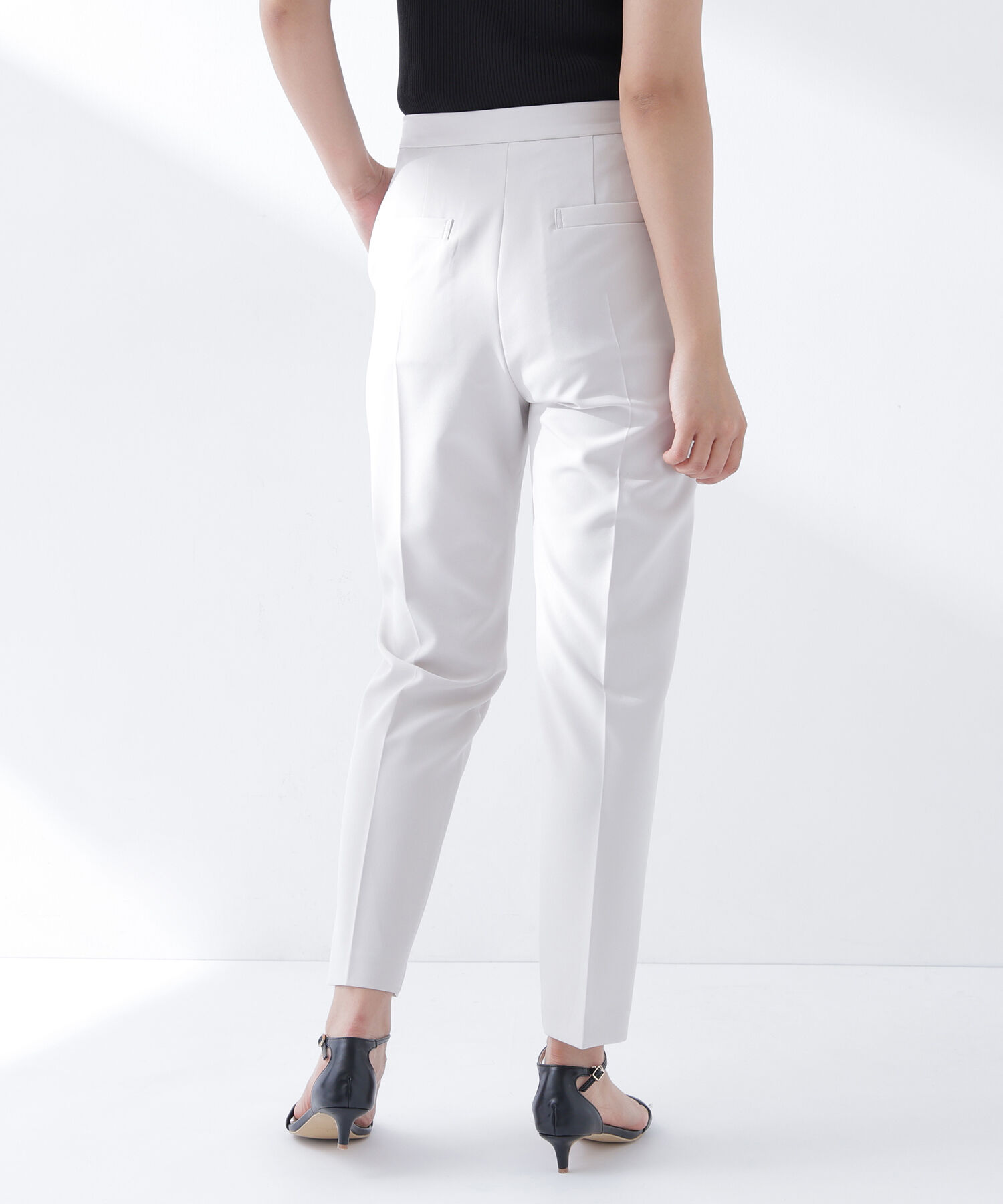  「＜骨格ストレート＞メタルポイントアンクルパンツ」|その他|