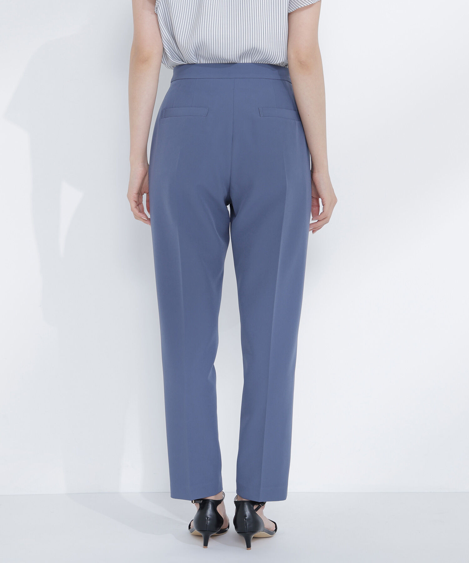  「＜骨格ストレート＞メタルポイントアンクルパンツ」|その他|