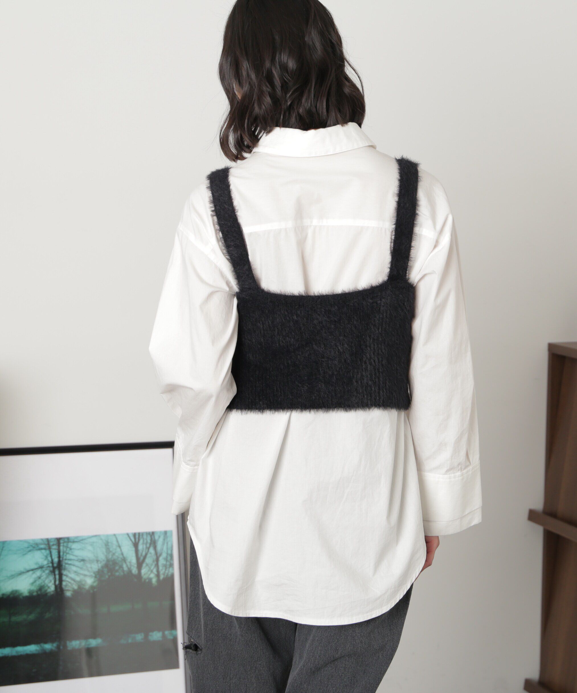  「シャギービスチェ」|ニット・セーター|