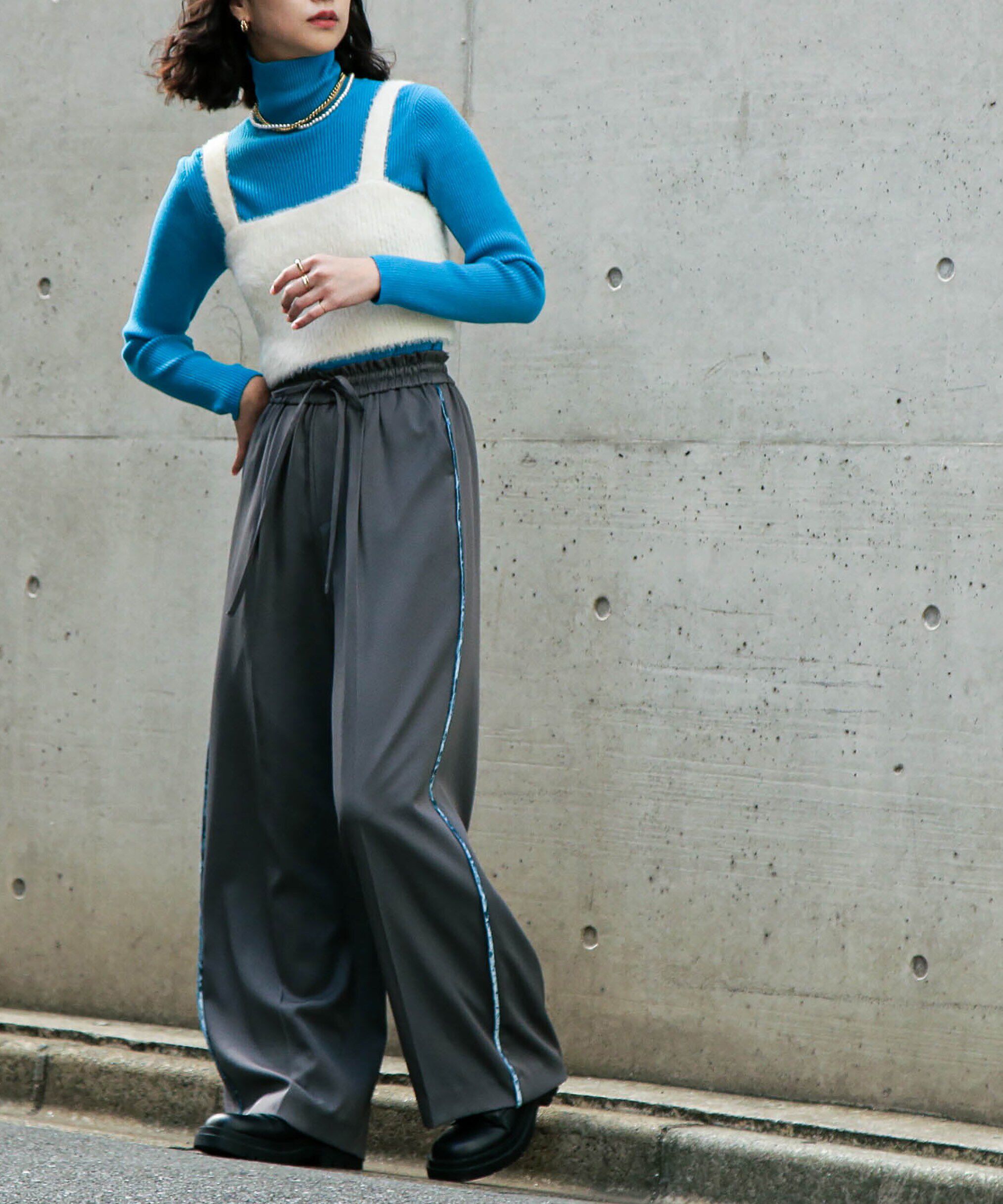  「シャギービスチェ」|ニット・セーター|