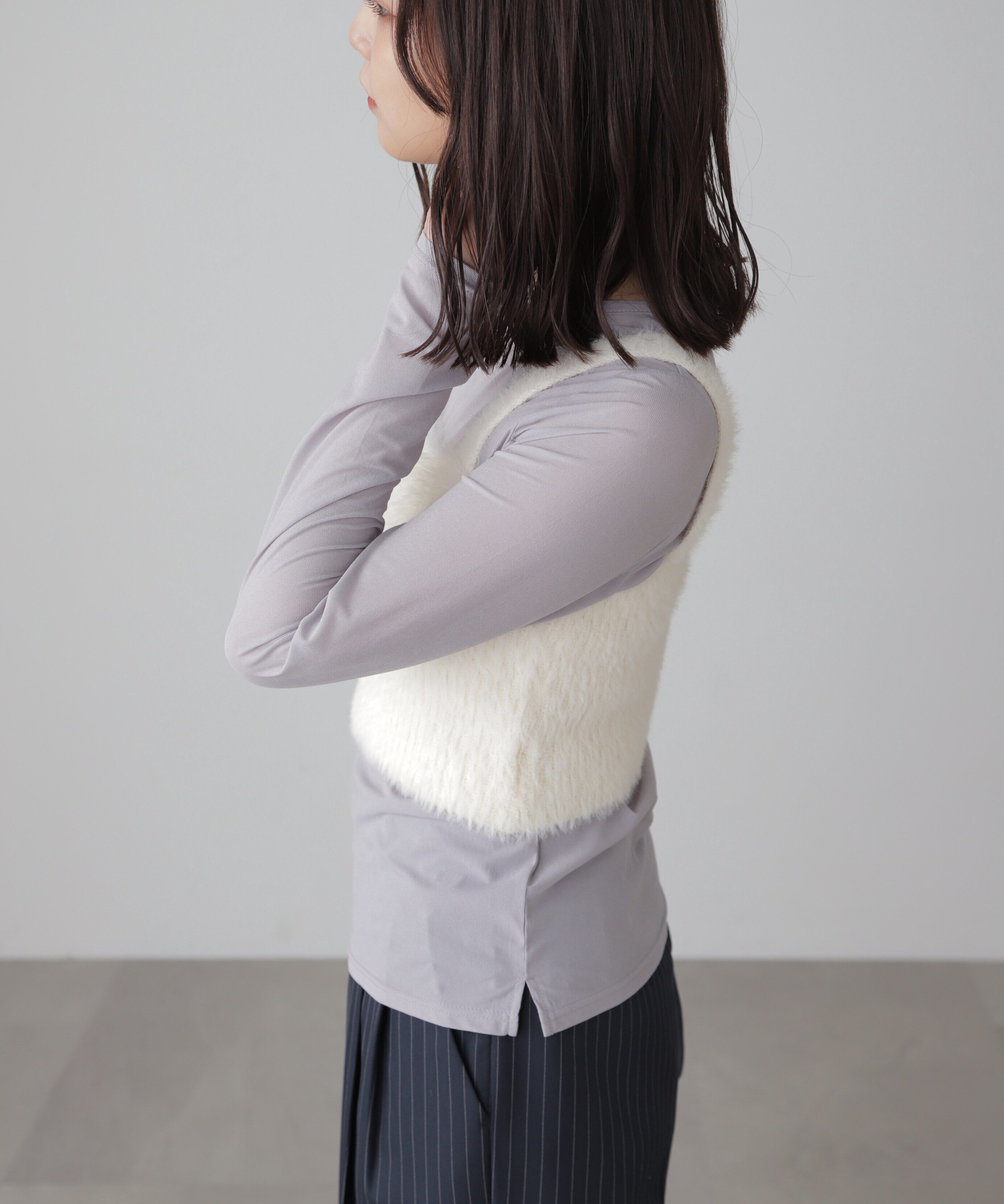  「シャギービスチェ」|ニット・セーター|