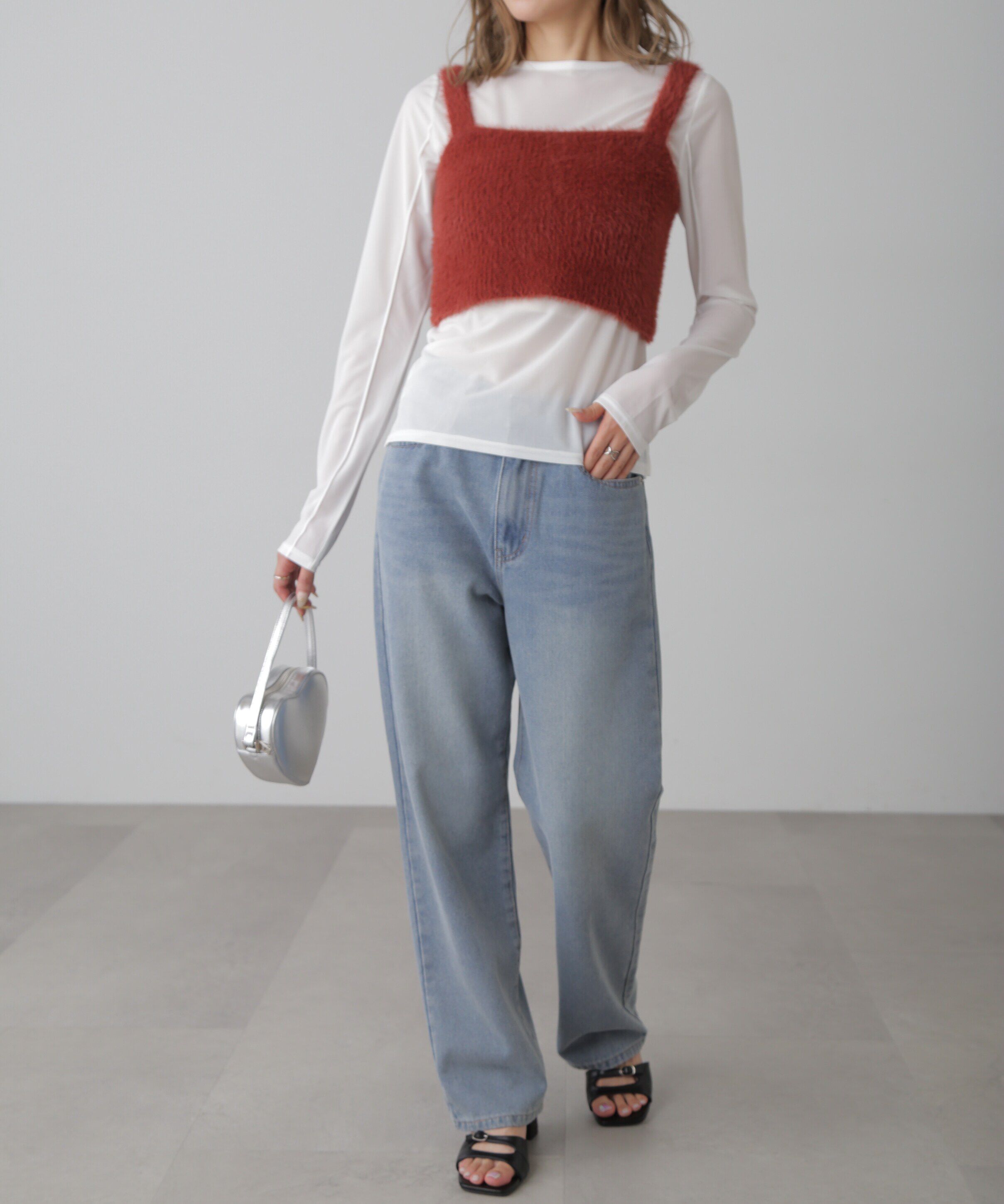  「シャギービスチェ」|ニット・セーター|