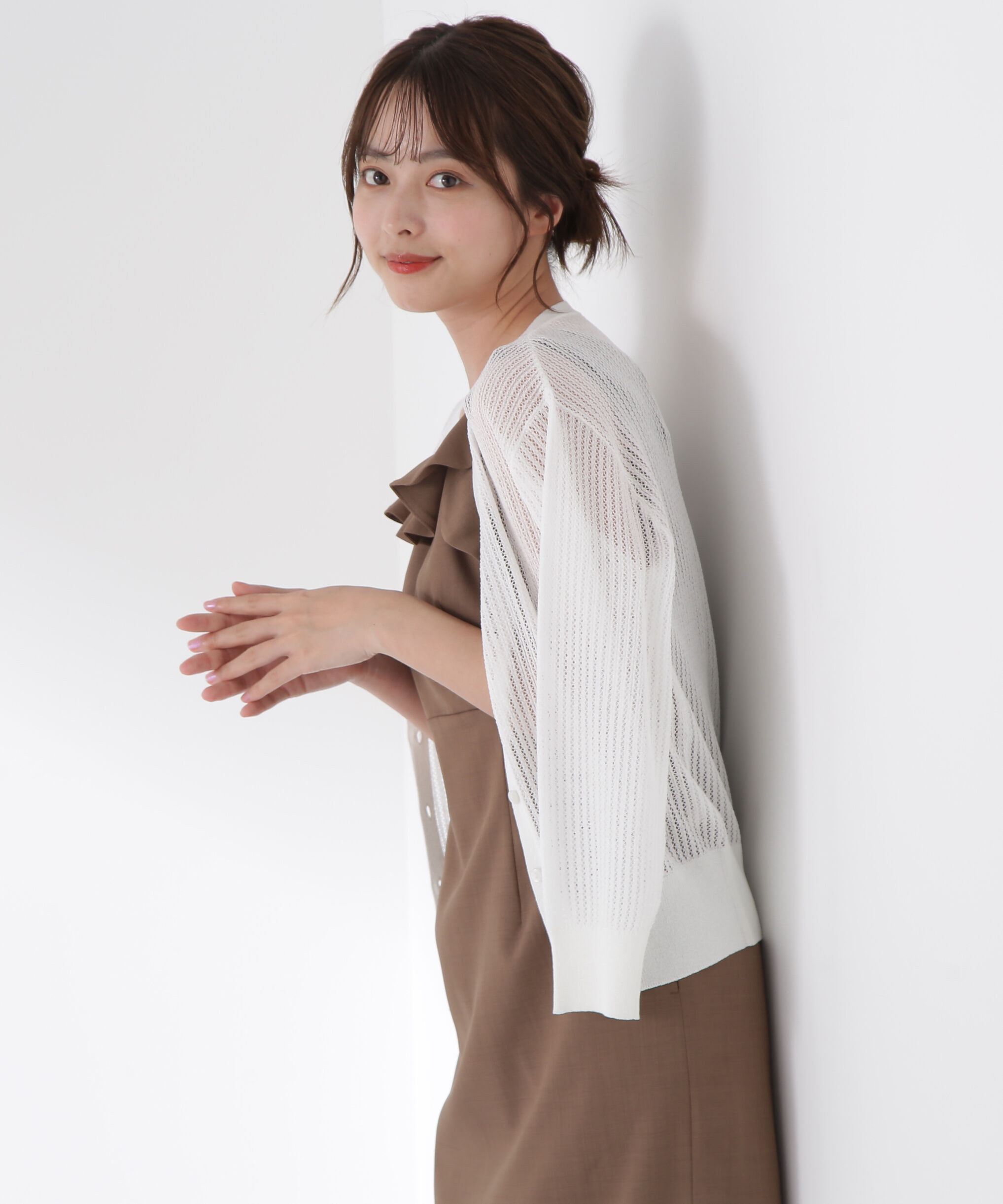 PROPORTION BODY DRESSING「ラッフルナローワンピース」|ワンピース|