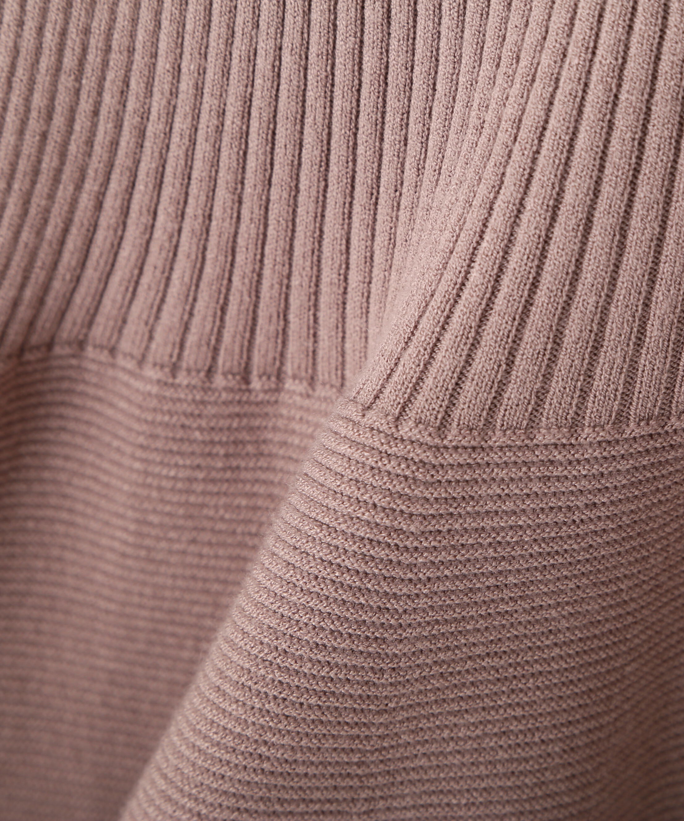 PROPORTION BODY DRESSING「シアー切替ペプラムニット　26SS」|ニット・セーター|