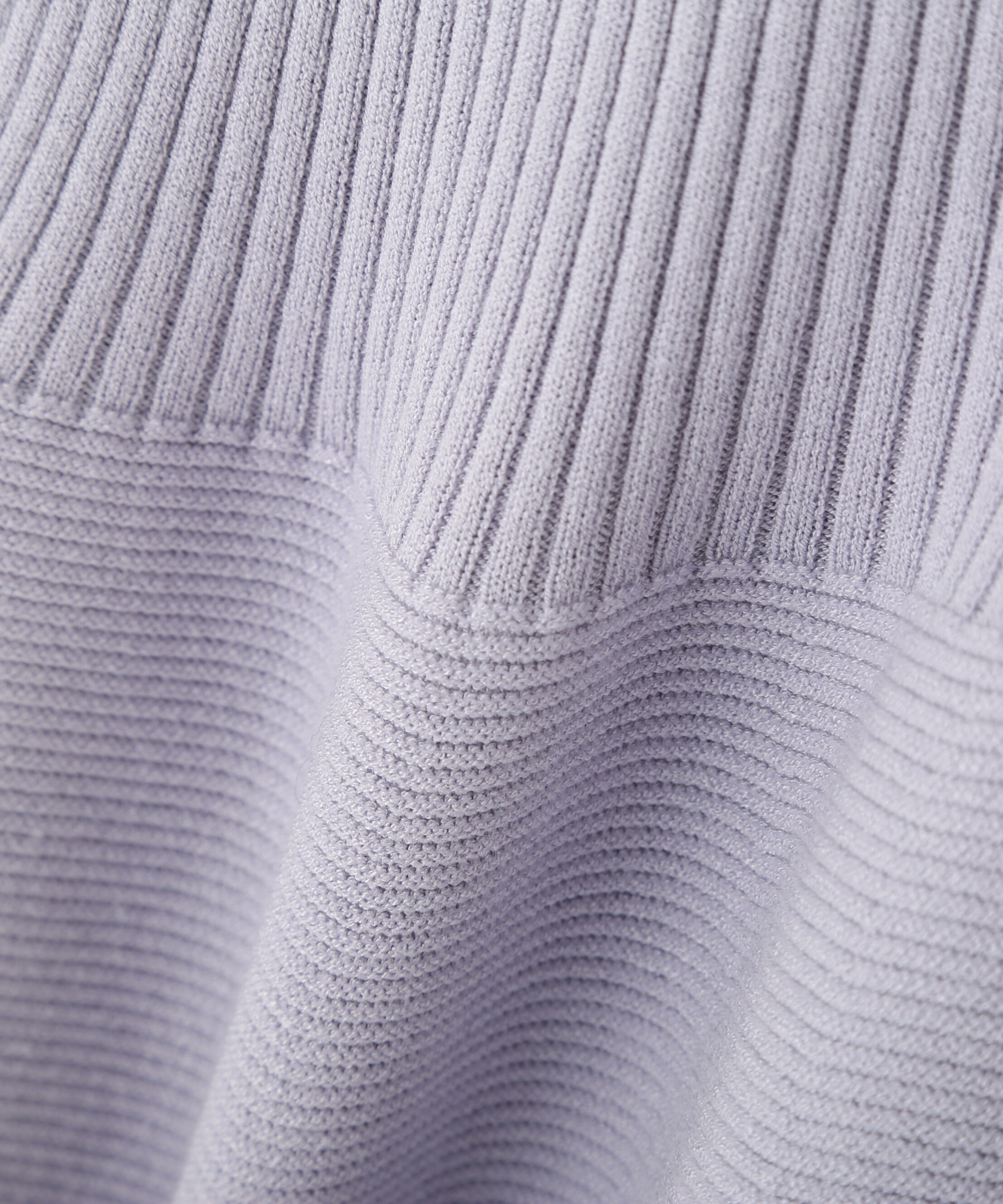 PROPORTION BODY DRESSING「シアー切替ペプラムニット　26SS」|ニット・セーター|