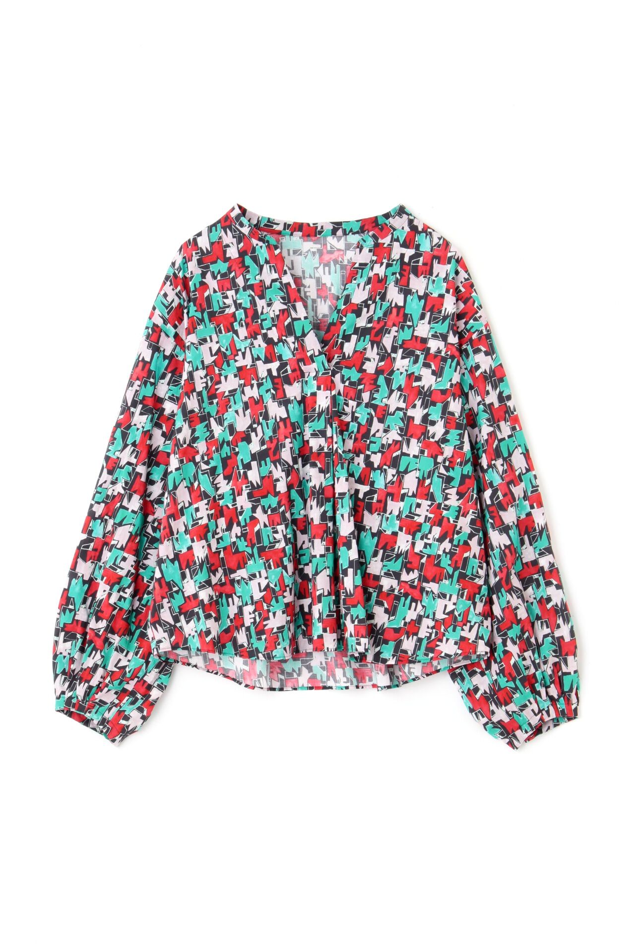  「◆アートプリント・コラボブラウス」|シャツ・ブラウス|