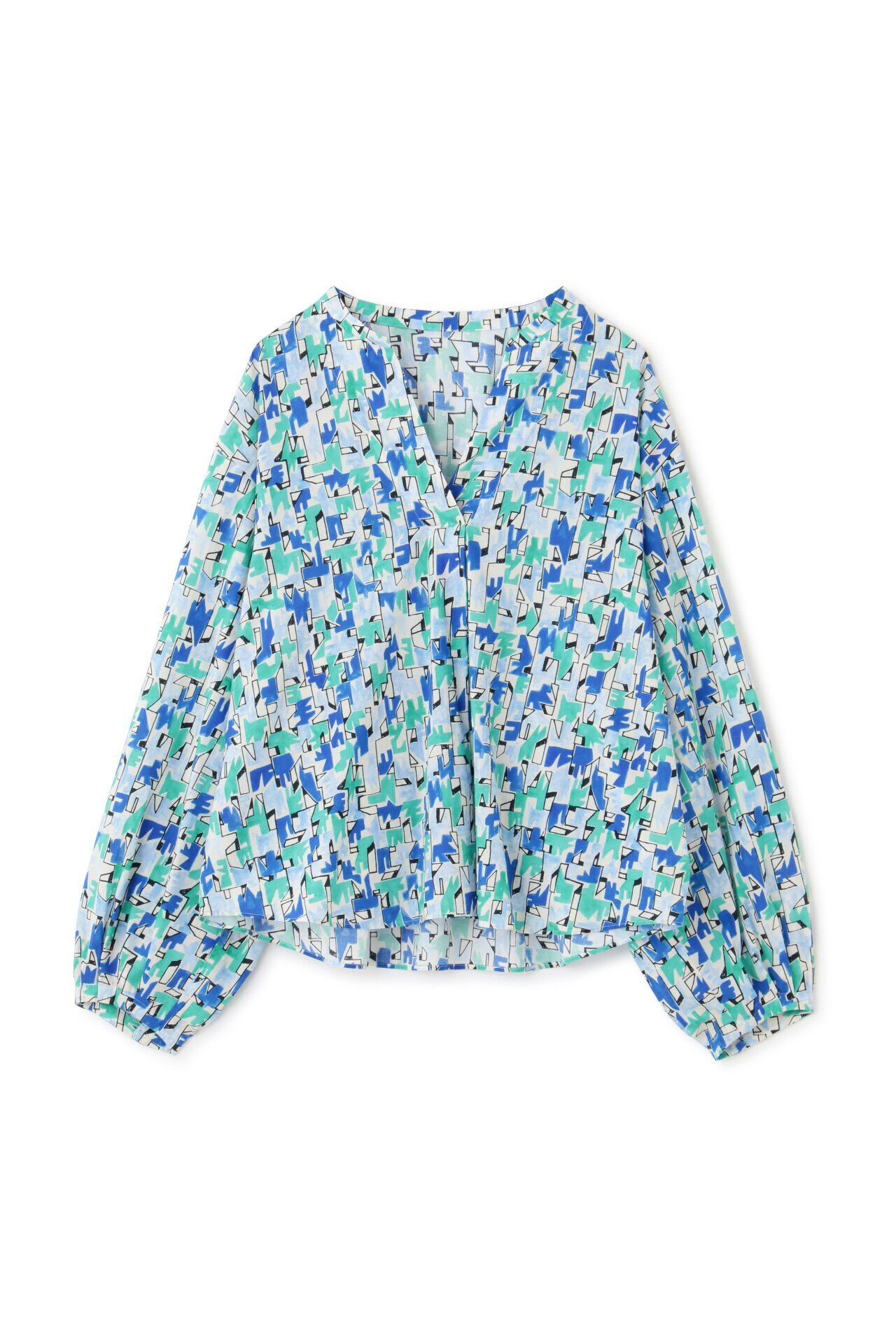  「◆アートプリント・コラボブラウス」|シャツ・ブラウス|