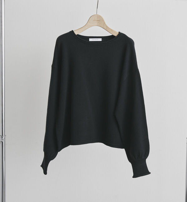 Doux archives「カーリングボートネックニットプルオーバー」|ニット・セーター|