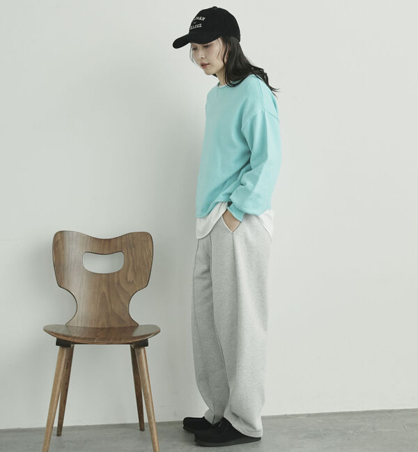 Doux archives「カーリングボートネックニットプルオーバー」|ニット・セーター|