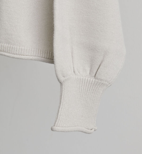 Doux archives「カーリングボートネックニットプルオーバー」|ニット・セーター|