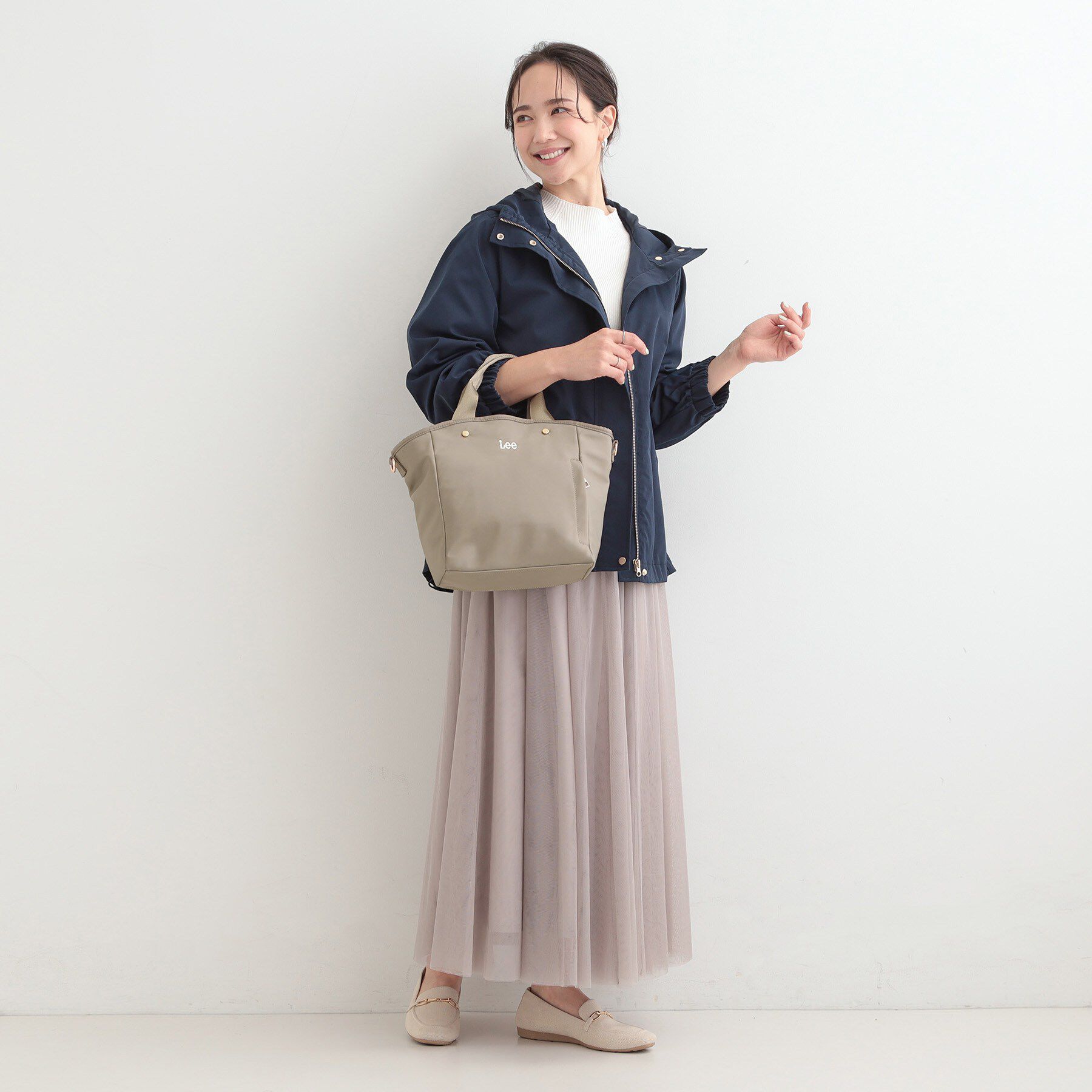 SHOO･LA･RUE「【Lee別注／撥水】6ポケットトートバッグ」|トートバッグ|