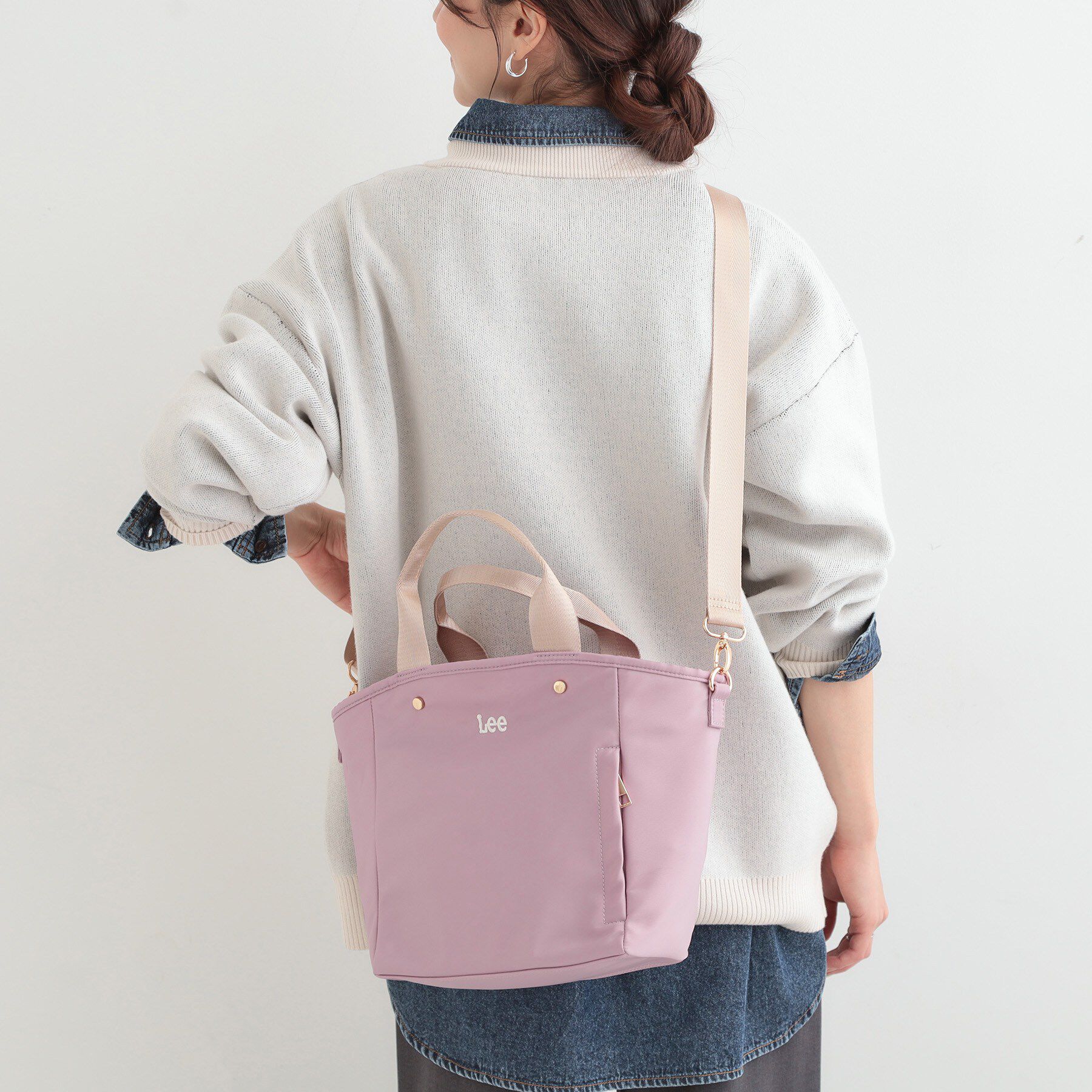 SHOO･LA･RUE「【Lee別注／撥水】6ポケットトートバッグ」|トートバッグ|