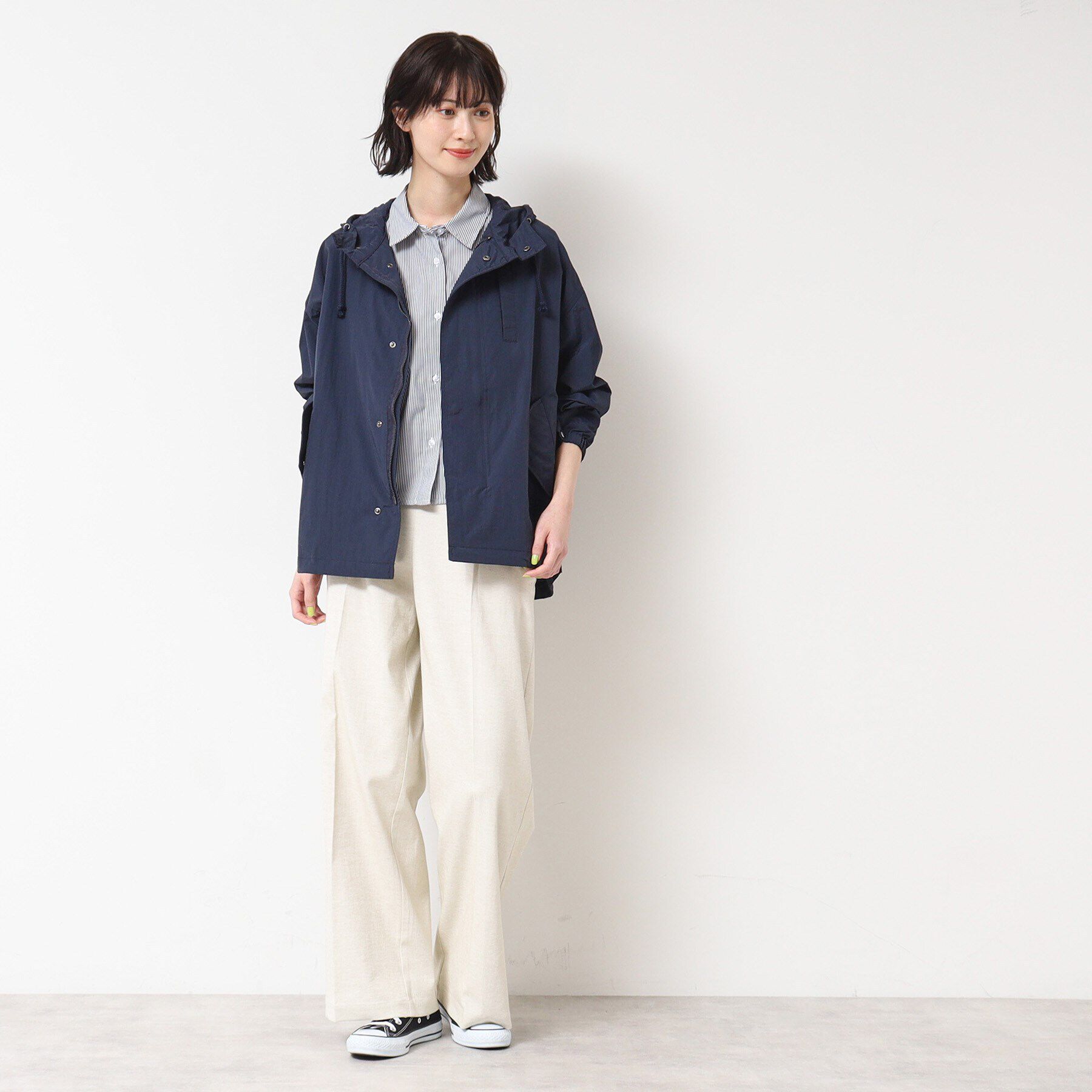 Dessin「【ユニセックス】ナイロンタッサーブルゾン」|ブルゾン・スタジャン|