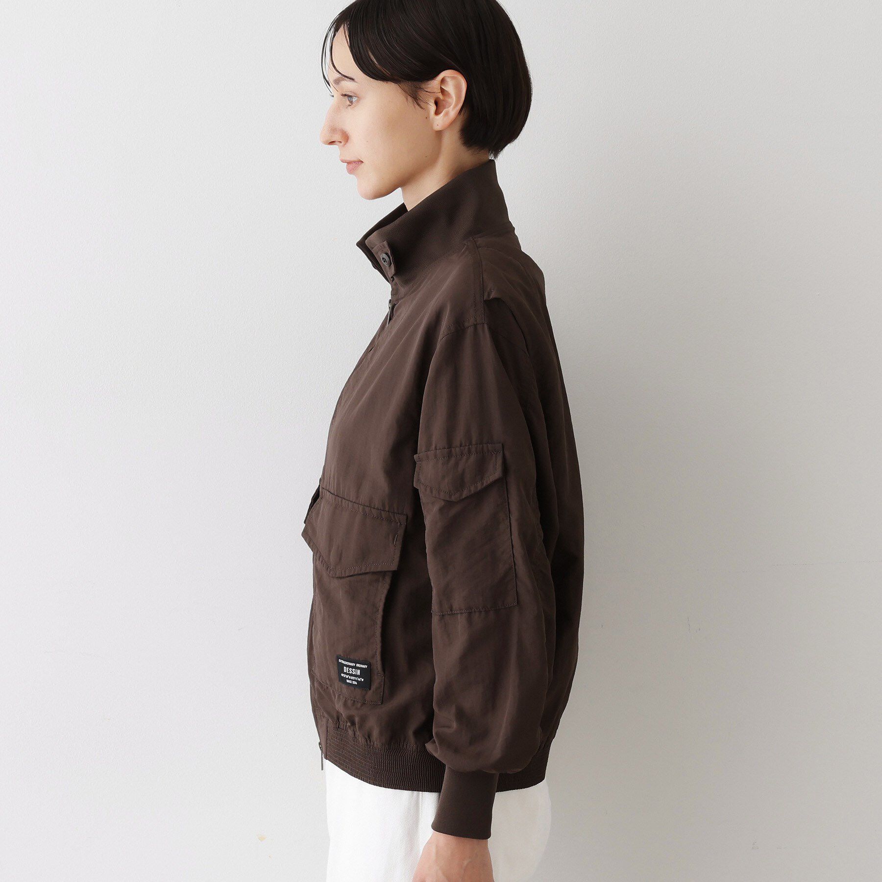 Dessin「【ユニセックス・軽量】ナイロンブルゾン」|ブルゾン・スタジャン|