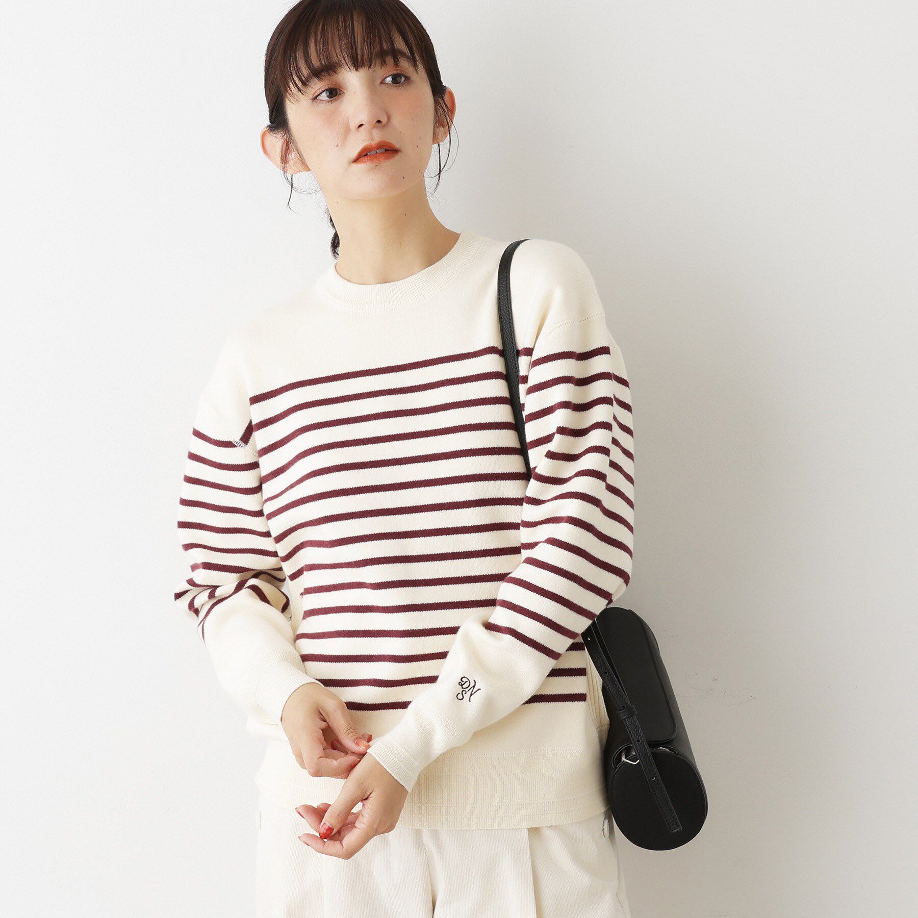 Dessin「【ユニセックス／洗える】コットンカシミヤブレンドセーター」|ニット・セーター|