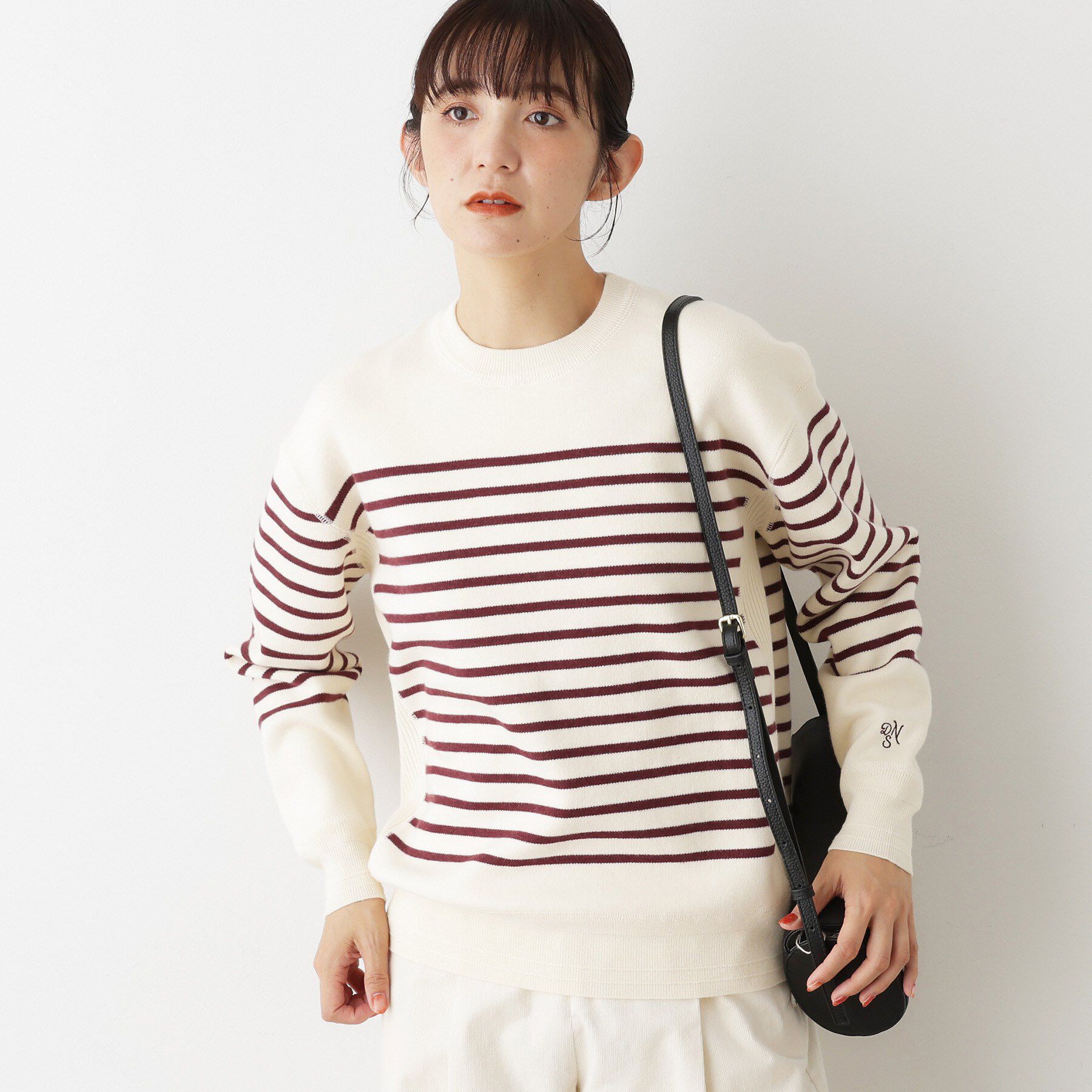 Dessin「【ユニセックス／洗える】コットンカシミヤブレンドセーター」|ニット・セーター|