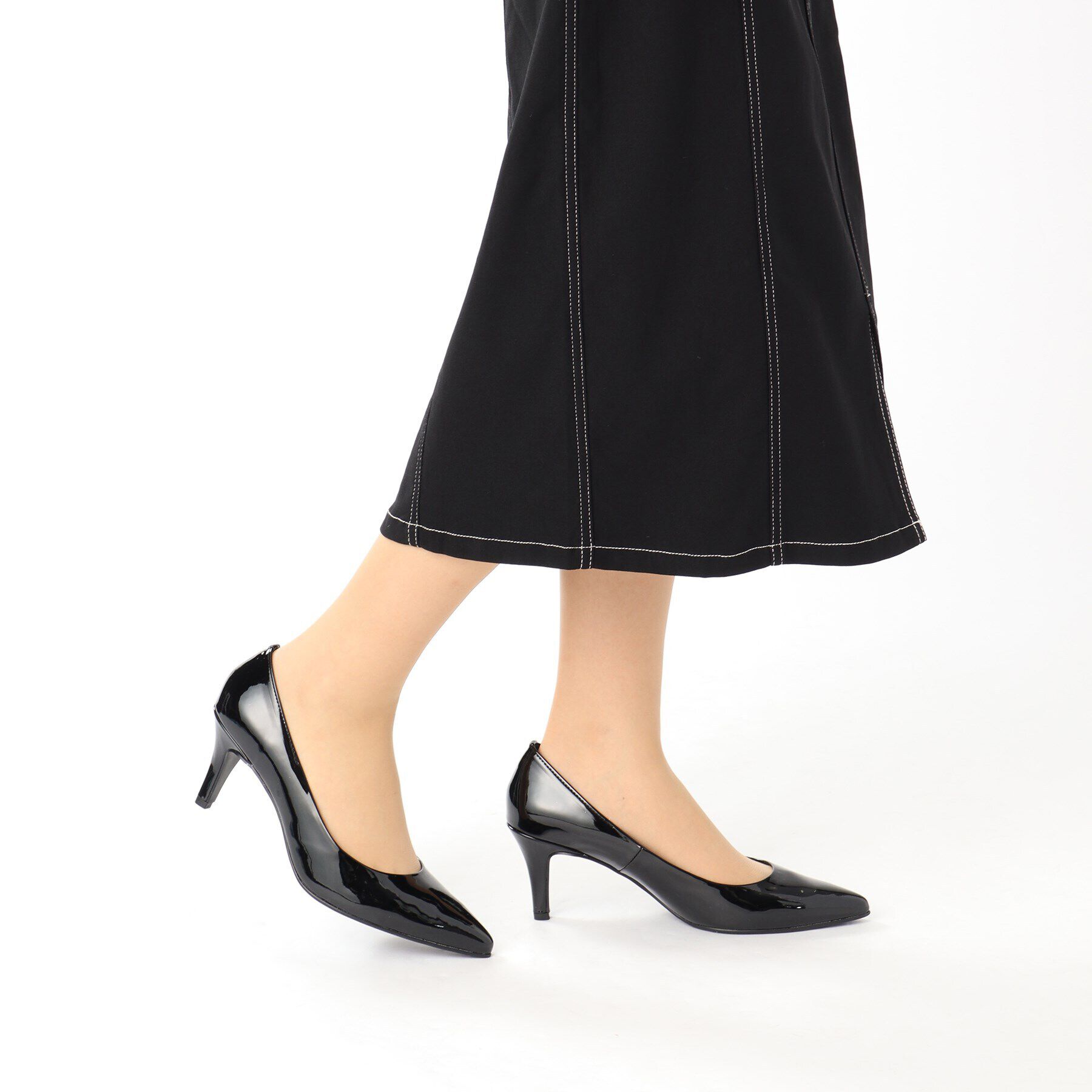 ESPERANZA「12時間パンプスEveryDayPlane「約7.5cmヒール」」|パンプス|