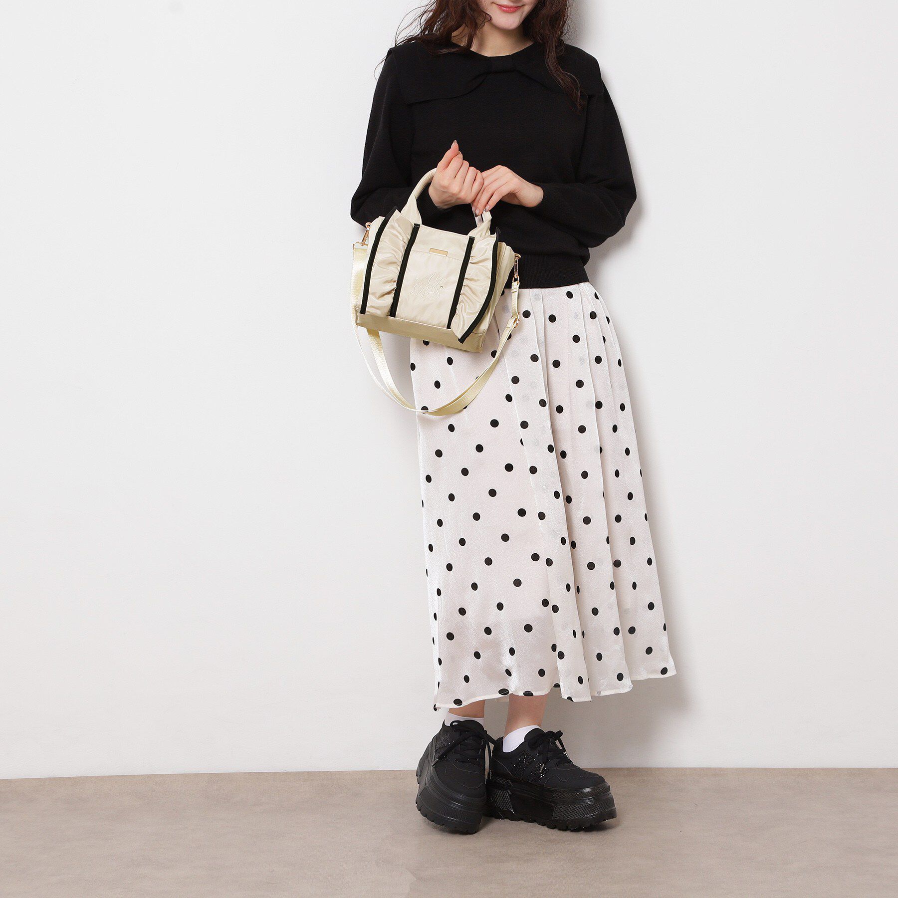 Ober Tashe「フリル2WAYトート」|トートバッグ|